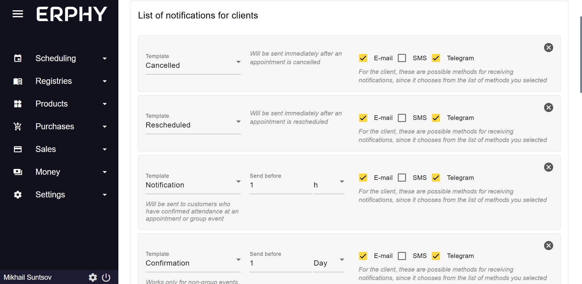 Free Notifications