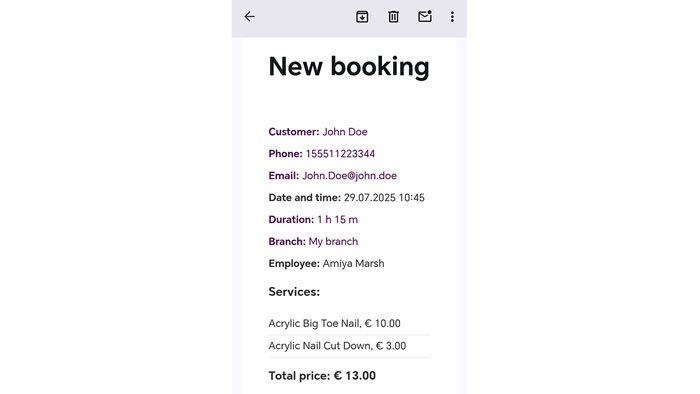 Owner Notifications