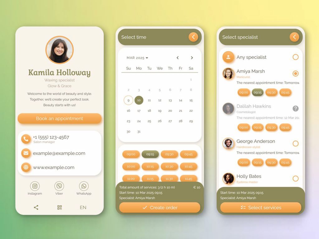 Booking System for Solo Entrepreneurs