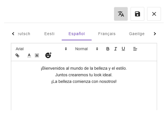 ERPHY Language System